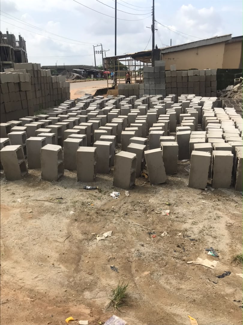 Block production yard